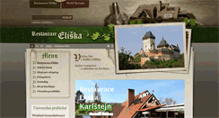 Desktop Screenshot of eliskakarlstejn.cz